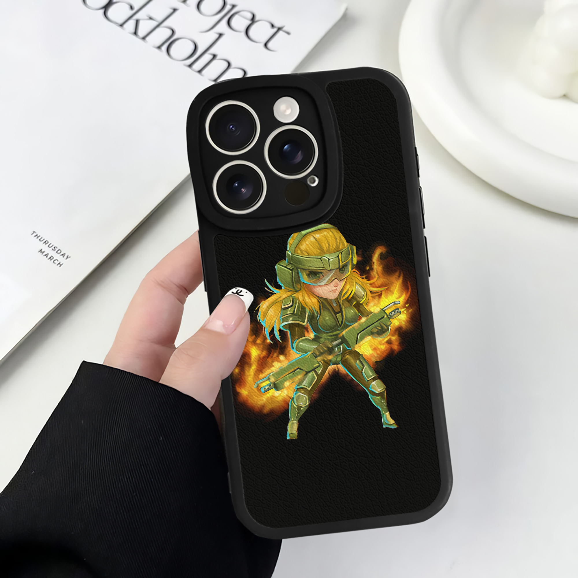 リーグ・オブ・レジェンド League of Legends LOL 【iPhone 16シリーズ対応】シリコンスマホケース（レザー調） 材質：シリコン